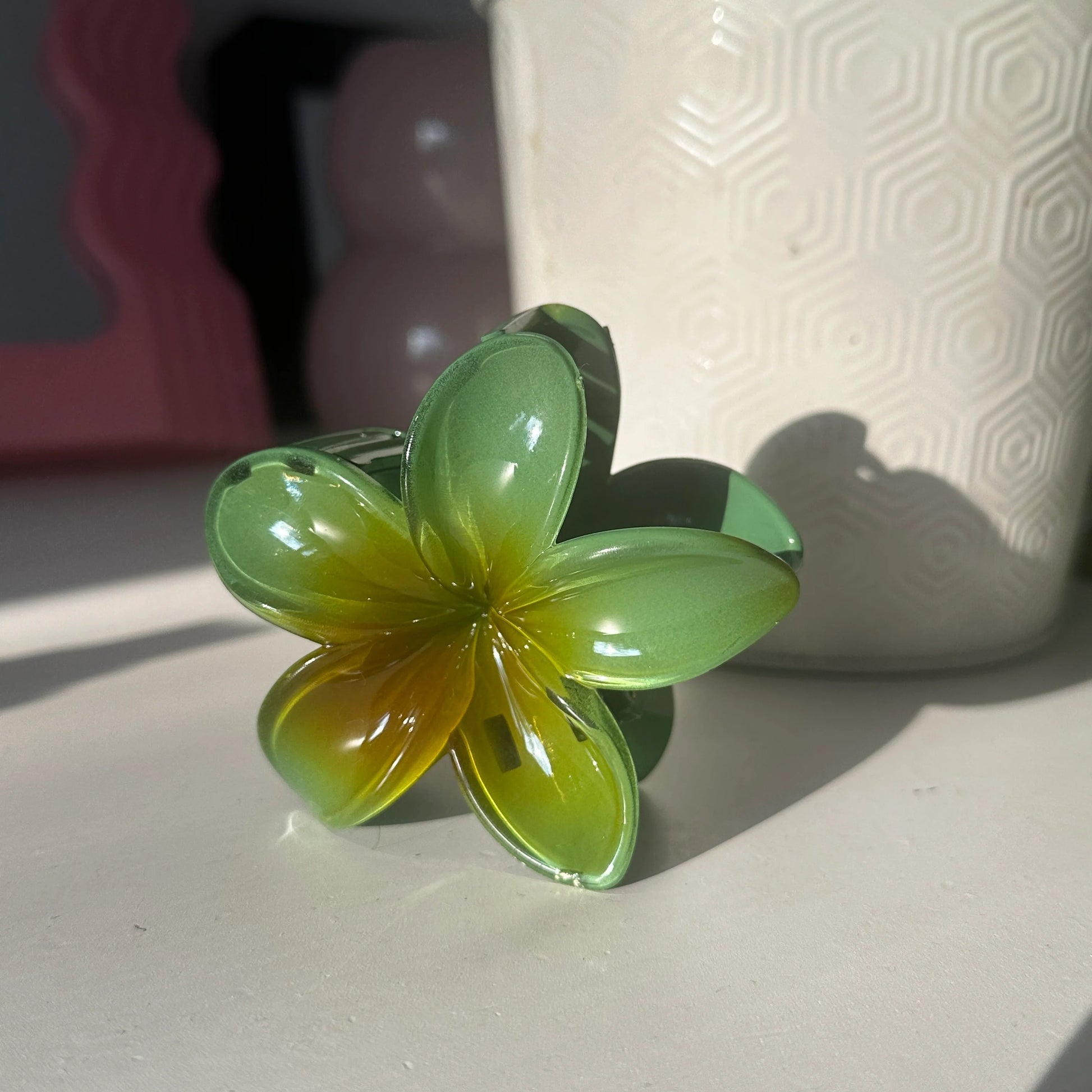 Flower Claw Clip